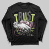 Chase B x Travis Scott x Jordan Jumpman Jack DopeSkill Long Sleeve T-Shirt Trust No One Graphic Streetwear - Black