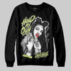 Jordan 4 GS “Light Lemon Twist” DopeSkill Sweatshirt New H.M.O Graphic Streetwear - Black