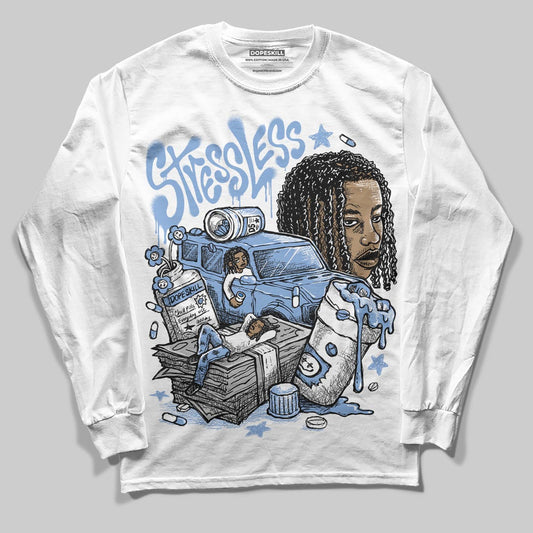 Jordan 4 WMNS 'Forget Me Not' DopeSkill Long Sleeve T-Shirt Stressless Graphic Streetwear - White