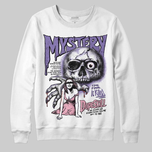 Jordan 11 "Mojave" DopeSkill Sweatshirt Mystery Ghostly Grasp Graphic Streetwear - White