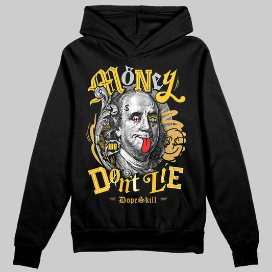 Jordan 12 "Phantom" DopeSkill Hoodie Sweatshirt Money Don't Lie Graphic Streetwear - Black