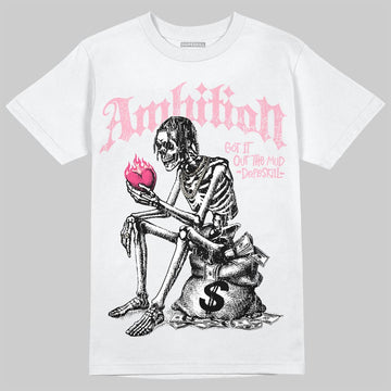 Jordan 4 "Iced Carmine" DopeSkill T-Shirt Ambition Graphic Streetwear - White