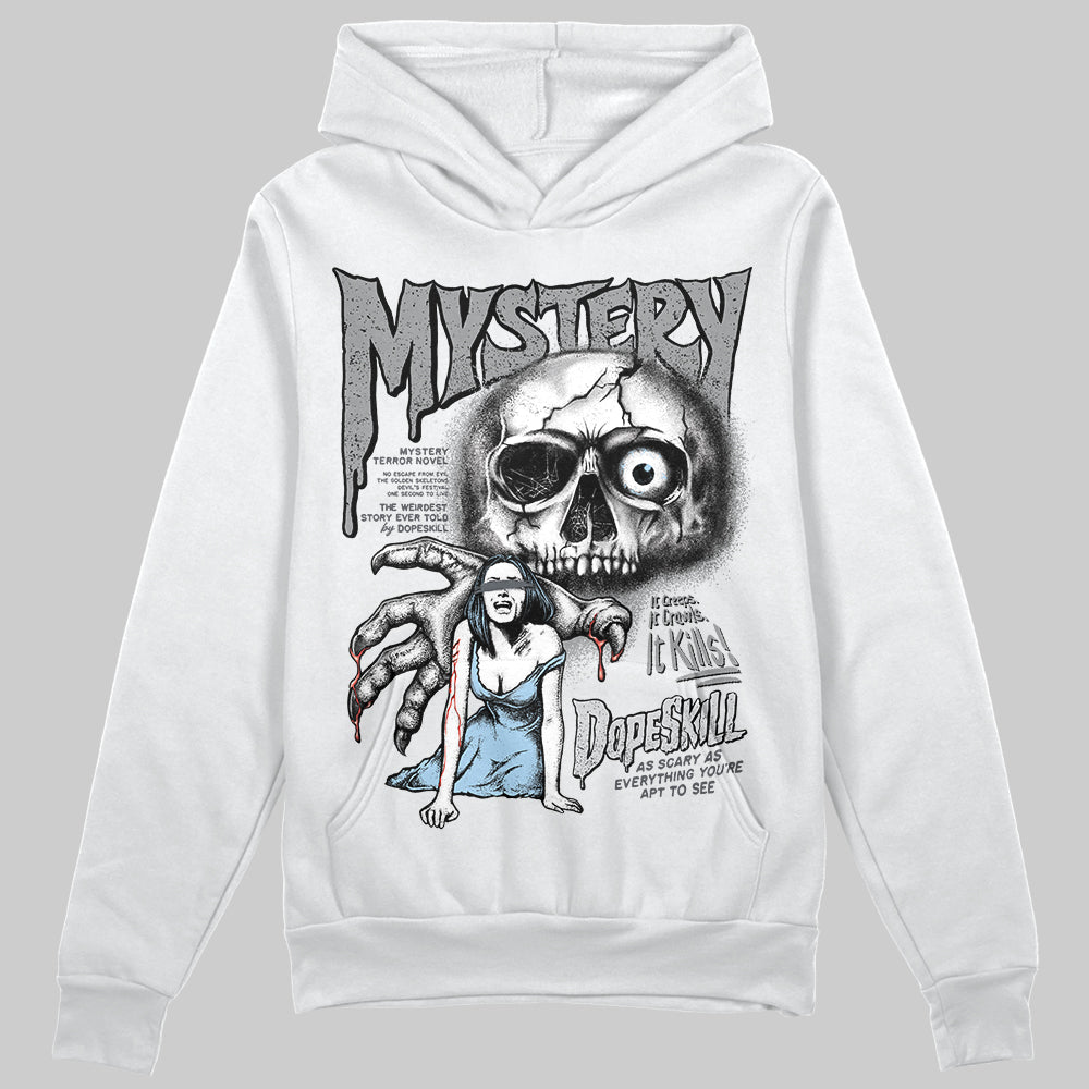 Jordan 5 Retro Wolf Grey (2026) DopeSkill Hoodie Sweatshirt Mystery Ghostly Grasp Graphic Streetwear - White