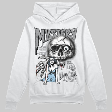 Jordan 5 Retro Wolf Grey (2026) DopeSkill Hoodie Sweatshirt Mystery Ghostly Grasp Graphic Streetwear - White