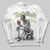 Foamposite Pro 'Pine Green' DopeSkill Long Sleeve T-Shirt Ambition Graphic Streetwear - White