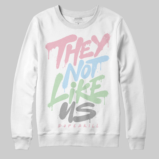 Jordan 4 Retro Valentine's Day (2026) (GS) DopeSkill Sweatshirt They Not Like Us Graphic Streetwear - White 