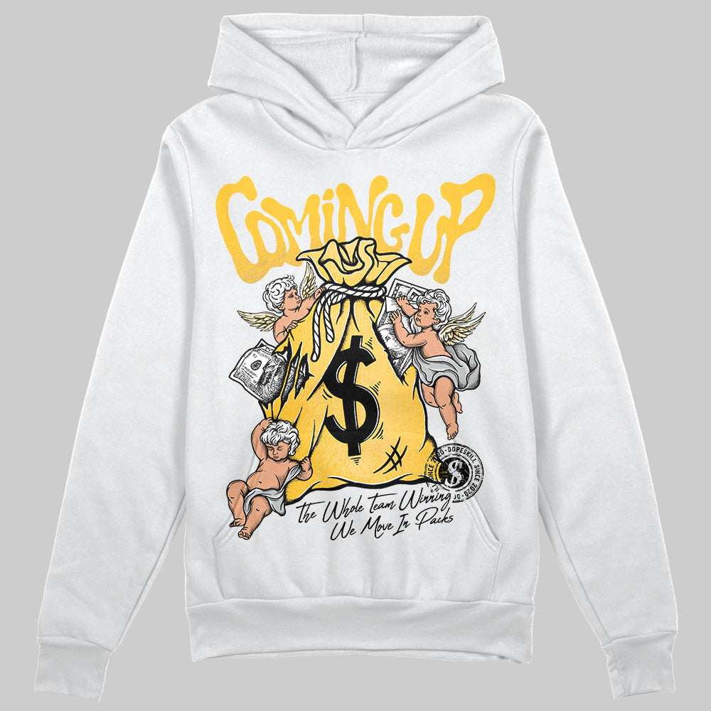 Jordan 12 "Phantom" DopeSkill Hoodie Sweatshirt Money Bag Coming Up Graphic Streetwear - White