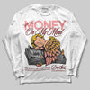 Jordan 3 Retro Valentine's Day Treat Yourself (2025) DopeSkill Long Sleeve T-Shirt MOMM Graphic Streetwear - White