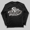 Jordan 4 Retro Cave Stone DopeSkill Long Sleeve T-Shirt Rare Breed Type Graphic Streetwear - Black