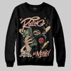 TAN Sneakers DopeSkill Sweatshirt Rolling in Money Graphic Streetwear - Black
