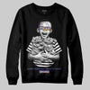 Jordan 4 Retro Lakers DopeSkill Sweatshirt Scared Money Don't Make No Money Graphic Streetwear - black
