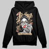 TAN Sneakers DopeSkill Hoodie Sweatshirt Living My Best Life Graphic Streetwear  black