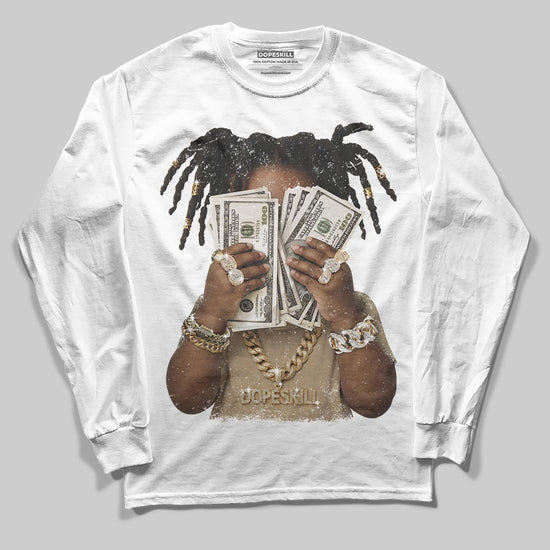 Jordan 11 City Pack “H-Town” DopeSkill Long Sleeve T-Shirt Rich Youth Graphic Streetwear - White
