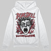 Jordan 4 “Sierra Red" DopeSkill Hoodie Sweatshirt Root of Evil Graphic Streetwear - White