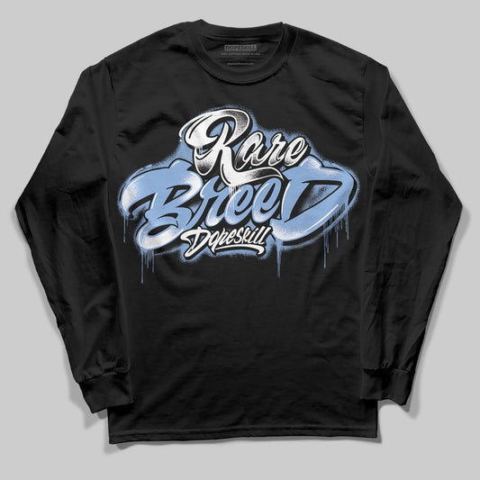Jordan 4 WMNS 'Forget Me Not' DopeSkill Long Sleeve T-Shirt Rare Breed Type Graphic Streetwear - Black