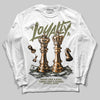 Olive Sneakers DopeSkill Long Sleeve T-Shirt Loyalty Graphic Streetwear - White