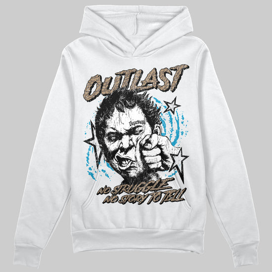 Jordan 3 GS “We Outside” DopeSkill Hoodie Sweatshirt Outlast Graphic Streetwear =- White