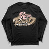 Nike Air Force 1 Low Canvas “Linen” DopeSkill Long Sleeve T-Shirt Rare Breed Type Graphic Streetwear - Black