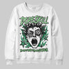 Green Sneakers DopeSkill Sweatshirt Root of Evil Graphic Streetwear - White