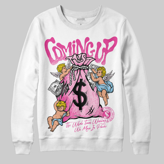 Jordan 6 “Doernbecher” DopeSkill Sweatshirt Money Bag Coming Up Graphic Streetwear - White
