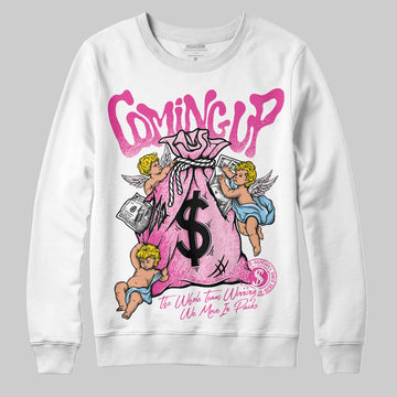 Jordan 6 “Doernbecher” DopeSkill Sweatshirt Money Bag Coming Up Graphic Streetwear - White
