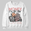 Jordan 40 “Dusty Rose” DopeSkill Sweatshirt MOMM Graphic Streetwear - White