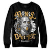 Jordan 11 "Gratitude" DopeSkill Sweatshirt Money Don't Lie Graphic Streetwear - Black