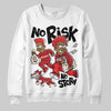 Adidas Samba OG ‘Talchum Pack ‑ Scarlet’ DopeSkill Sweatshirt No Risk No Story Graphic Streetwear - White