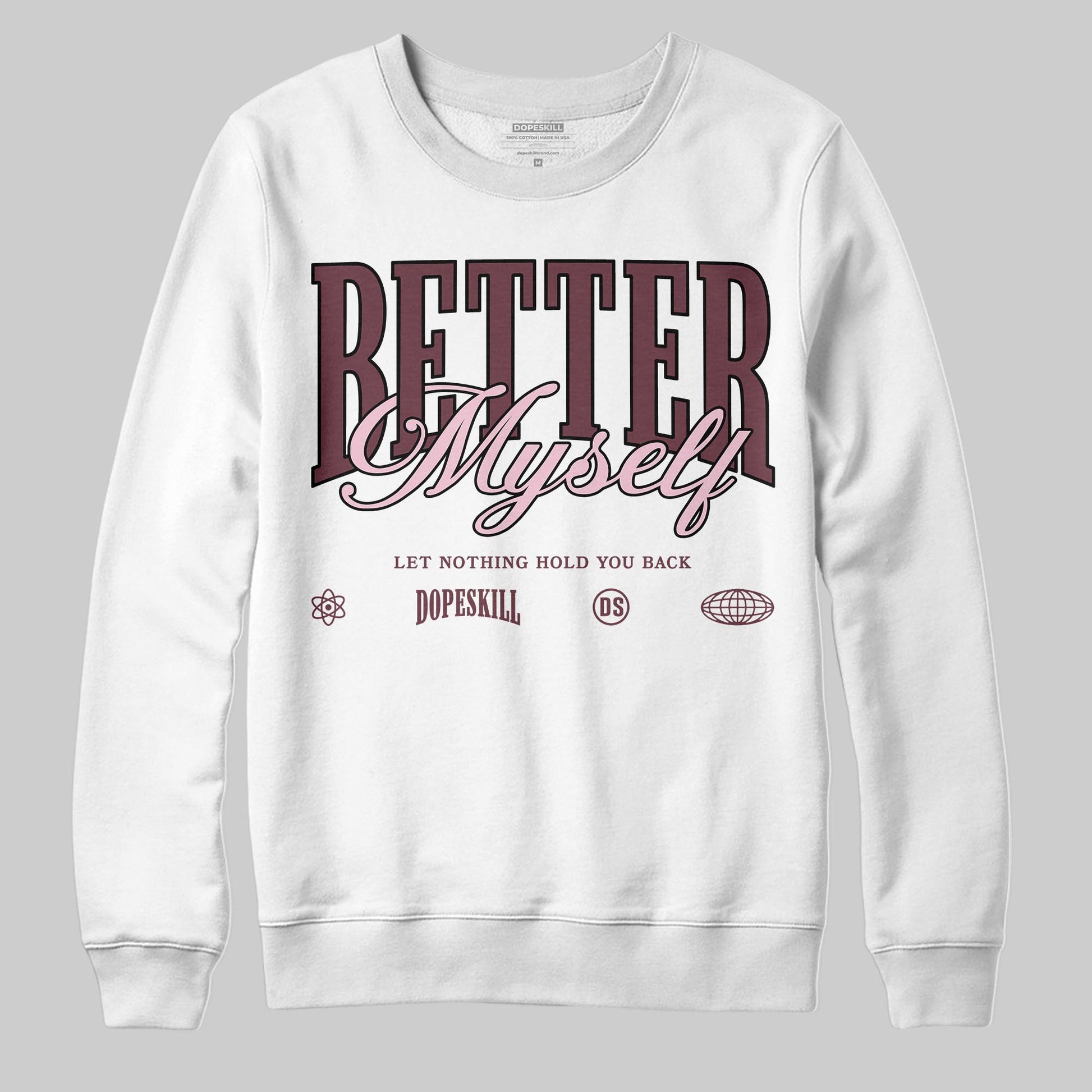 Asics Gel-Cumulus 16 "Port Royal" DopeSkill Sweatshirt Better Myself Graphic Streetwear - White