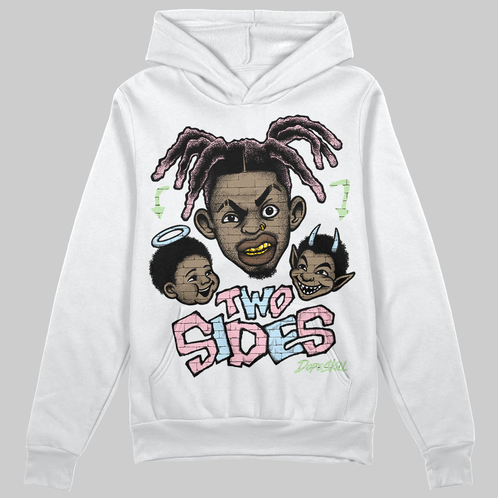 Jordan 4 Retro Valentine's Day (2026) (GS) DopeSkill Hoodie Sweatshirt Two Sides Graphic Streetwear - White