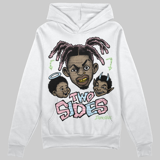 Jordan 4 Retro Valentine's Day (2026) (GS) DopeSkill Hoodie Sweatshirt Two Sides Graphic Streetwear - White