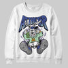Jordan 1 Retro Low OG Zion Williamson Voodoo Alternate DopeSkill Sweatshirt At The Top Graphic Streetwear - White