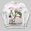 Chase B x Travis Scott x Jordan Jumpman Jack DopeSkill Long Sleeve T-Shirt Broken Bones Graphic Streetwear - White 