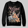 Nike Air Force 1 Low Canvas “Linen” DopeSkill Sweatshirt New No Days Off Graphic Streetwear - Black