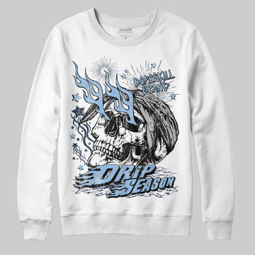 Asics Gel-Cumulus 16 Wash/Independence Blue DopeSkill Sweatshirt Drip Season Graphic Streetwear - White