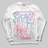 Jordan 3 GS “Denim/Pink Glow” DopeSkill Long Sleeve T-Shirt Speak It Graphic Streetwear - WHite