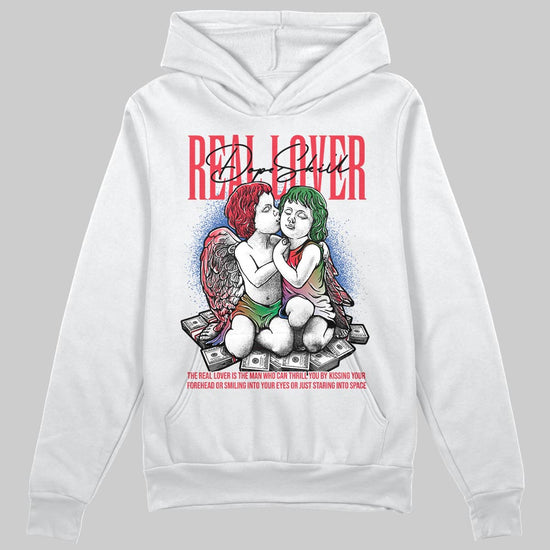 Jordan 11 Retro 285 Atlanta DopeSkill Hoodie Sweatshirt Real Lover Graphic Streetwear - White