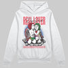 Jordan 11 Retro 285 Atlanta DopeSkill Hoodie Sweatshirt Real Lover Graphic Streetwear - White