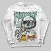 SB Dunk Low Rodeo Tourmaline DopeSkill Long Sleeve T-Shirt Mystery Ghostly Grasp Graphic Streetwear - White