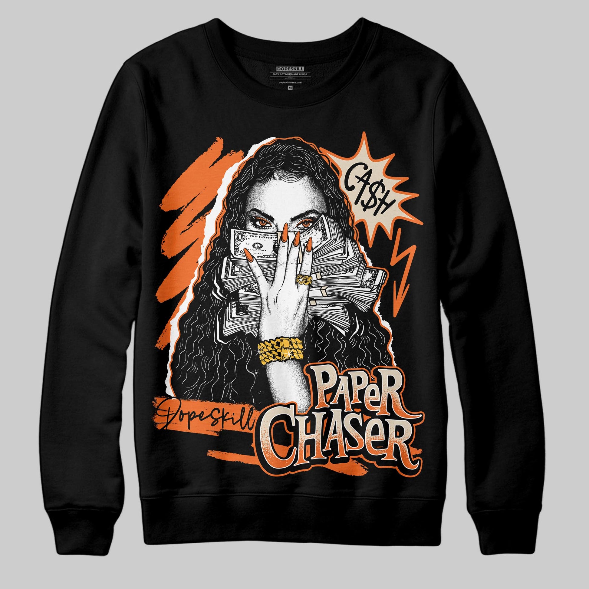 Jordan 3 “Starfish” DopeSkill Sweatshirt NPC Graphic Streetwear - Black