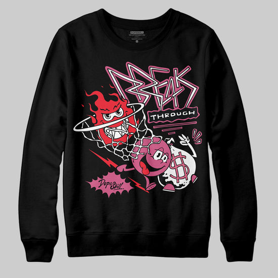 Diesel Pink S - Serendipity Pro-X1 Trainers DopeSkill Sweatshirt Break Through Graphic Streetwear - Black