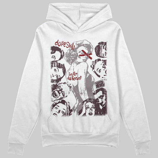 A Ma Maniére x Air Jordan 6 Retro “Smoky Mauve”⁠ DopeSkill Hoodie Sweatshirt Built Different Graphic Streetwear - White