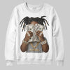 Jordan 5 Retro Wolf Grey (2026) DopeSkill Sweatshirt Rich Youth Graphic Streetwear - WHite