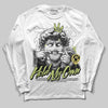 Jordan 4 GS “Light Lemon Twist” DopeSkill Long Sleeve T-Shirt In My Way Graphic Streetwear - White