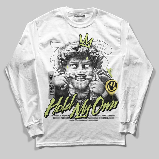 Jordan 4 GS “Light Lemon Twist” DopeSkill Long Sleeve T-Shirt In My Way Graphic Streetwear - White