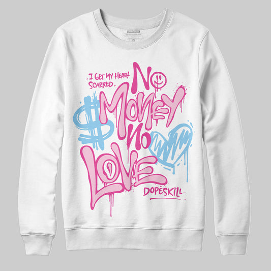 Jordan 6 “Doernbecher” DopeSkill Sweatshirt No Money No Love Typo Graphic Streetwear - White