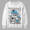 Dunk Low ‘Pure Platinum’ DopeSkill Sweatshirt Trippin Graphic Streetwear - White