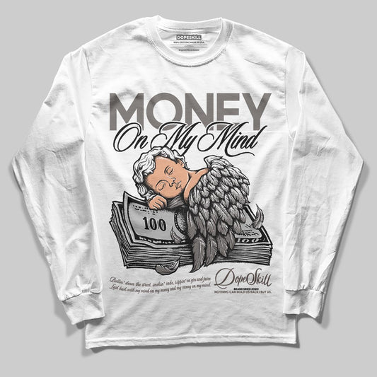 Jordan 4 Retro Cave Stone DopeSkill Long Sleeve T-Shirt MOMM Graphic Streetwear - White