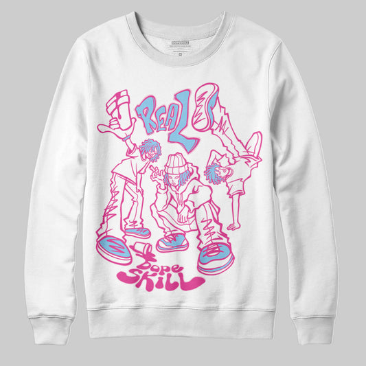 Jordan 6 “Doernbecher” DopeSkill Sweatshirt Real Y2K Players Graphic Streetwear - White