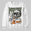 Jordan 4 Retro OG SP Undefeated (2025) DopeSkill Sweatshirt Mystery Ghostly Grasp Graphic Streetwear - White